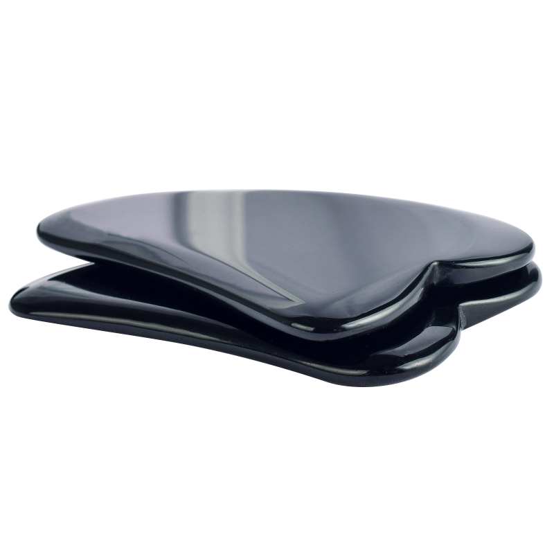 black obsidian gua sha tool