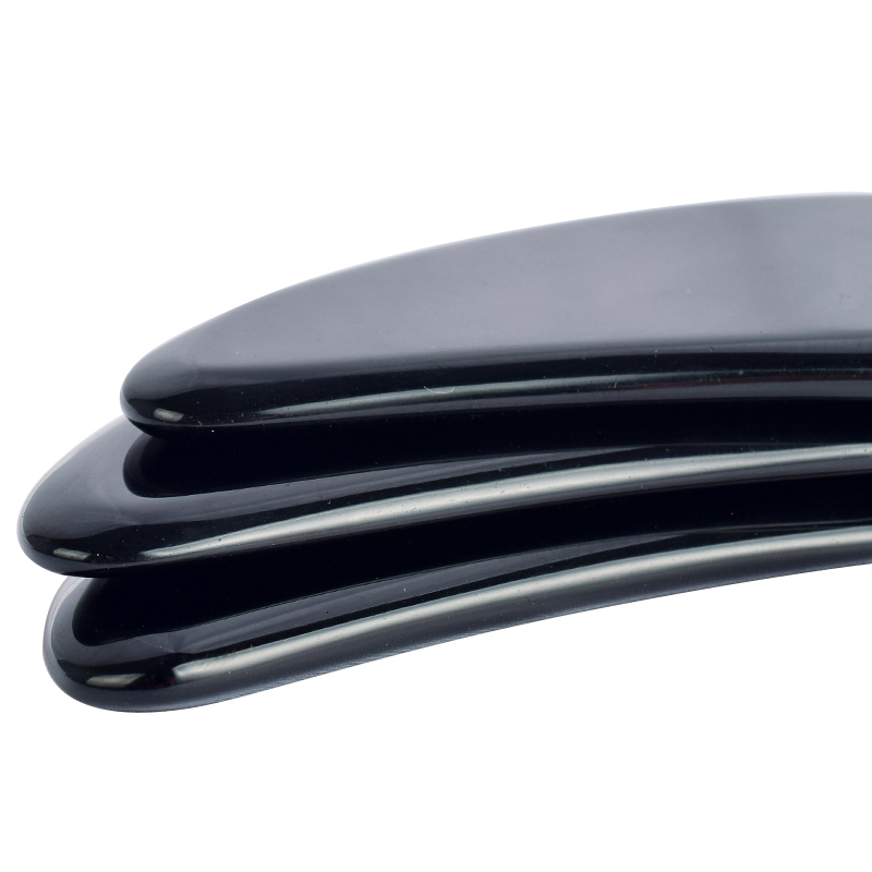 black obsidian gua sha tool