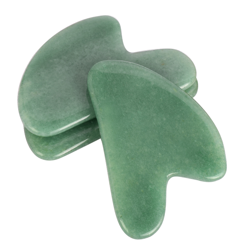 green aventurine gua sha tool