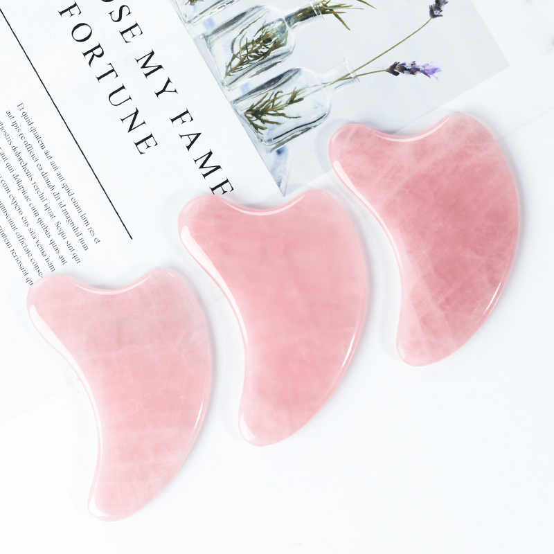 rose quzrta gua sha tool