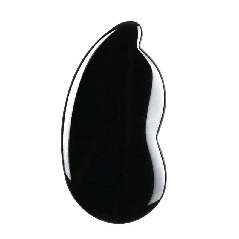 black obsidian gua sha