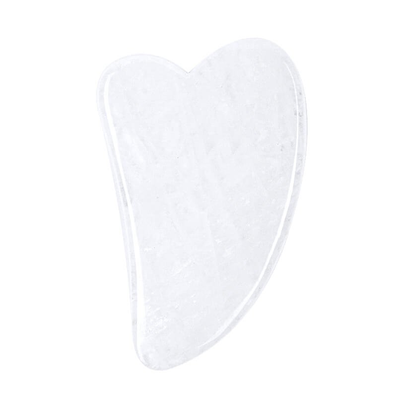 clear quartz gua sha