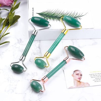 green aventurine facial roller